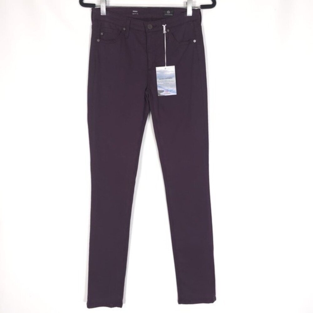 NWT AG ADRIANO GOLDSCHMIED Women’s‎ PRIMA Cigarette Leg Jeans Berry 26R